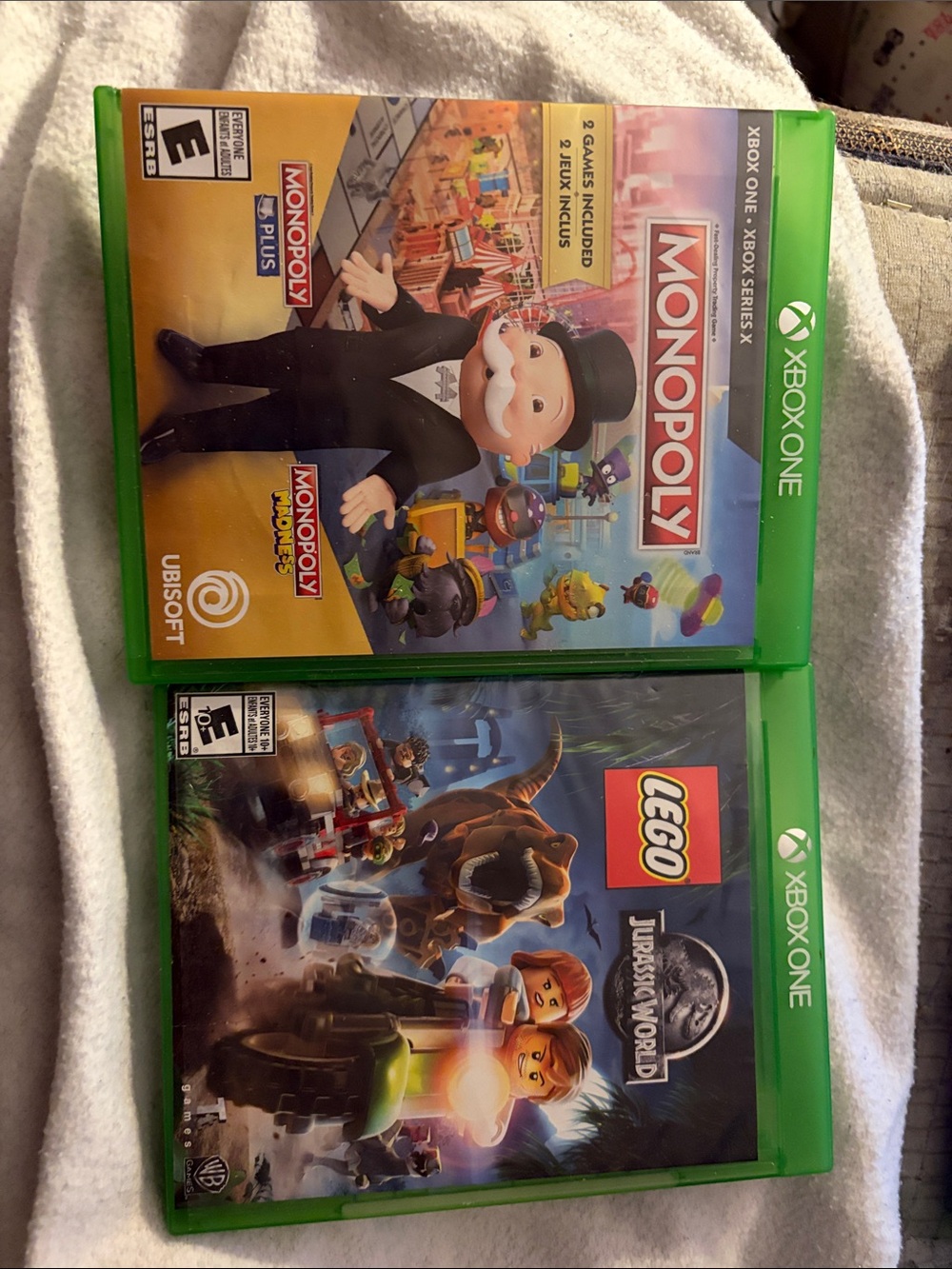 🎮 Xbox One Game Bundle — LEGO Jurassic World + Monopoly 🎲🦖